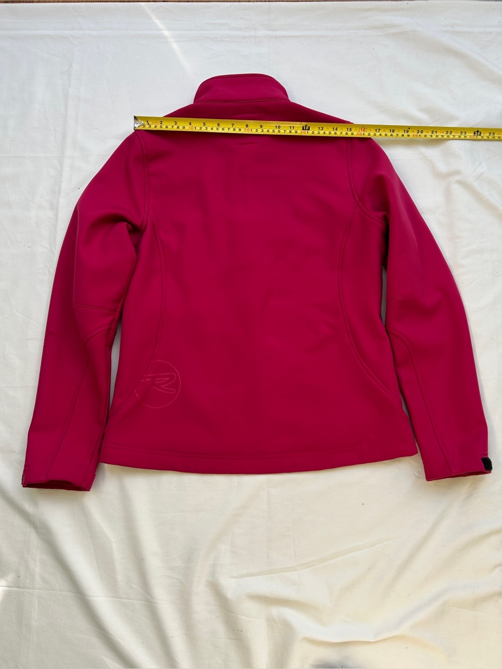 Women's Deep Pink Softshell Jacket - Picture 3 of 6
